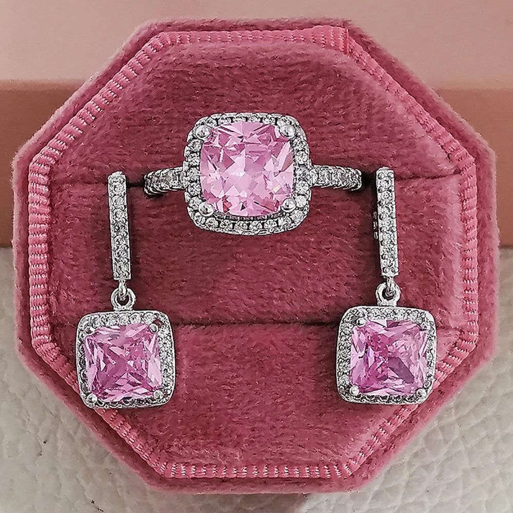 Cushion Halo Set Pink