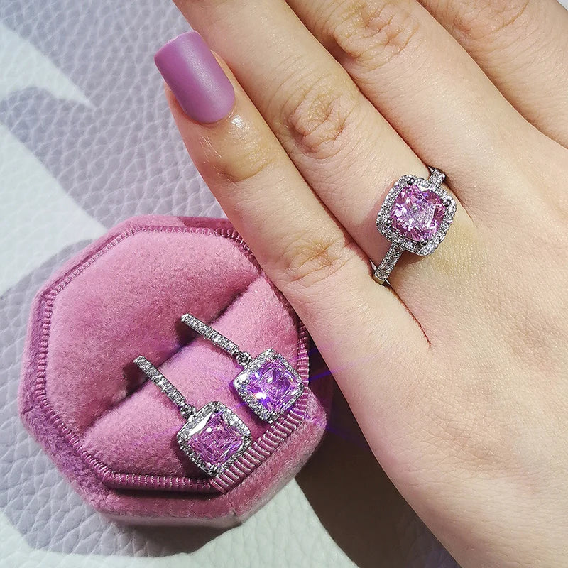 Cushion Halo Set Pink