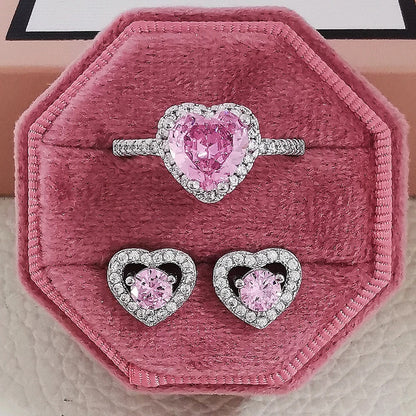 Heart Halo Set Pink