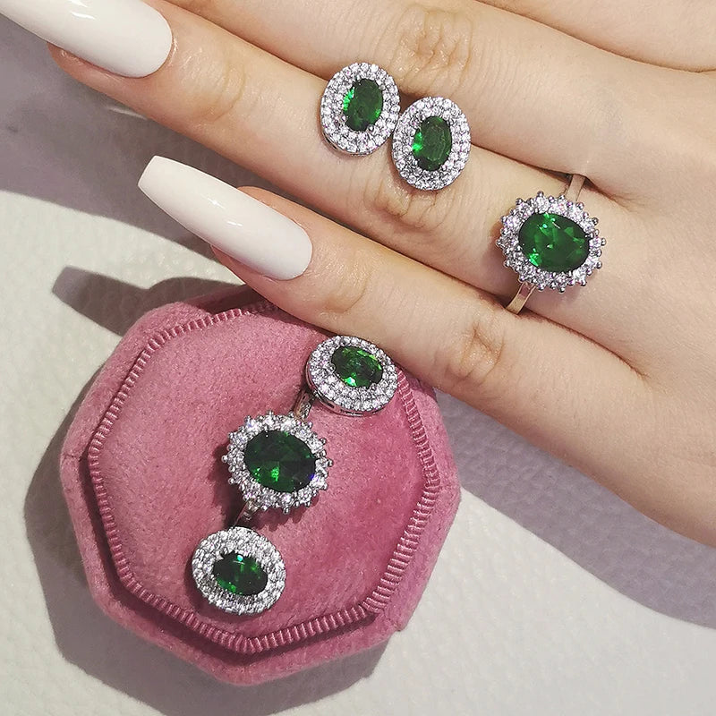 Oval Halo Dubai Set