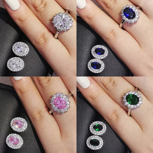 Oval Halo Dubai Set