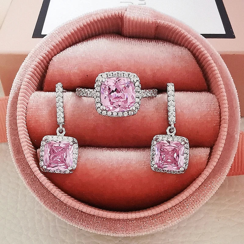 Cushion Halo Set Pink